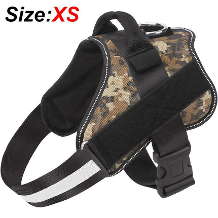 Reflective No-Pull Dog Harness with Easy-Grab Handle - Monti Bargains