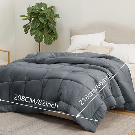 All-Season Soft & Cozy Quilted Comforter Insert
