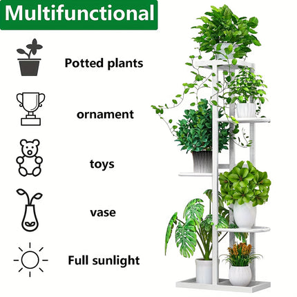 5-Tier Metal Plant Stand – Elevate Your Green Oasis