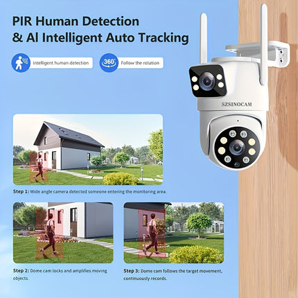 720P HD Outdoor Security Camera - Wireless