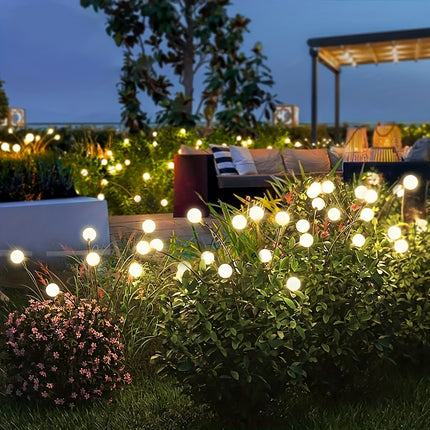 Solar Firefly Lights - Enchanting Glow for Gardens
