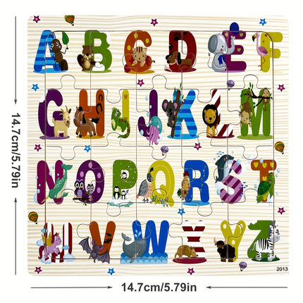 20-Piece Wooden Jigsaw Puzzles – Fun Learning for Kids! - Monti Bargains