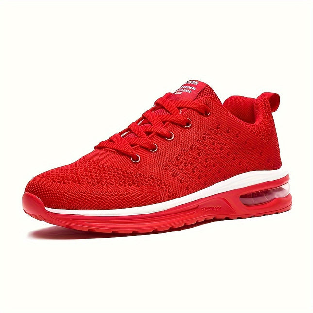 Men’s Trendy Woven Knit Running Shoes