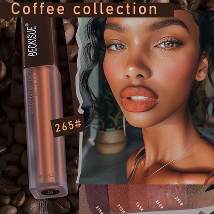 Coffee Nude Velvet Lipstick Set