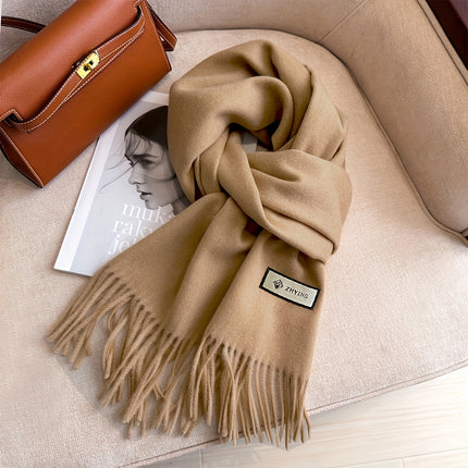 Elegant Cashmere-Feel Scarf for Women