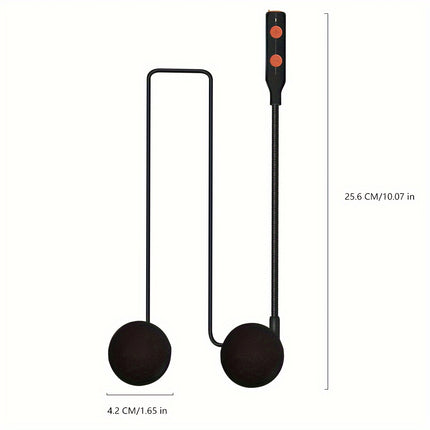 Wireless Motorcycle Helmet Headset – Clear Calls & Music