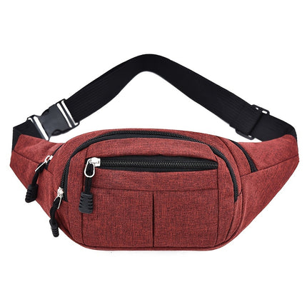 Fashion Canvas Travel Waist Bag