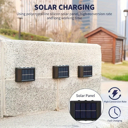 Staaricc Solar Wall Lights – Elegant Outdoor Lighting Solution