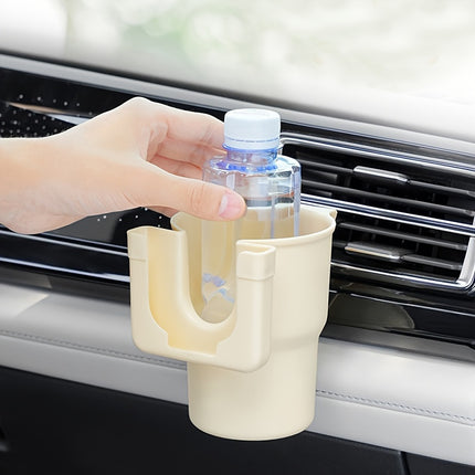 Adjustable Car Cup Holder with Built-In Phone Stand