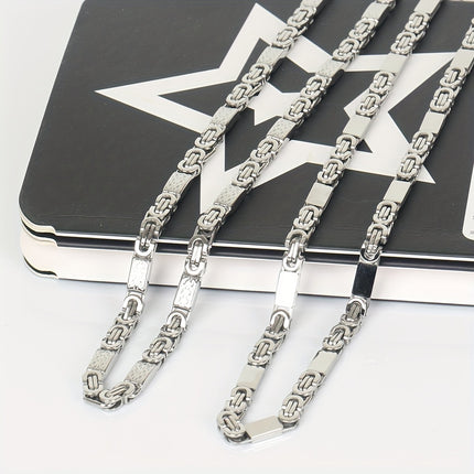 6mm Men's Stainless Steel Chain Set