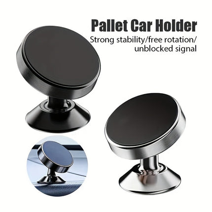 Universal Magnetic Car Mount – 360° Rotating Vent Holder