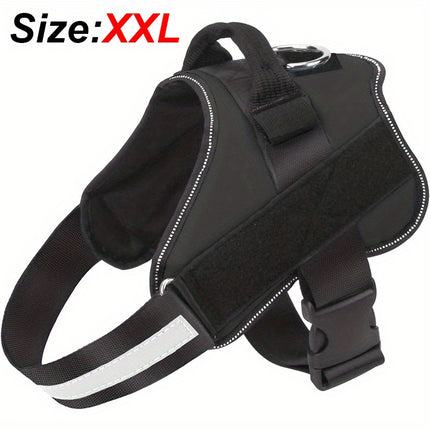 Reflective No-Pull Dog Harness with Easy-Grab Handle - Monti Bargains