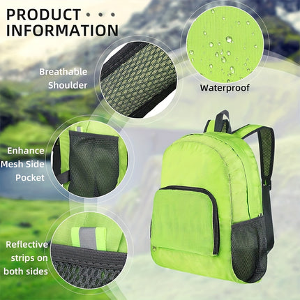 Foldable Travel Backpack for Women