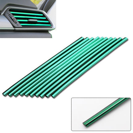 Car Vent & Door Edge Trim Strips – 10pcs Set