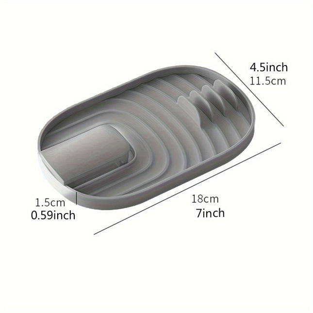 Foldable Pot Lid & Spoon Holder for Kitchen Organization