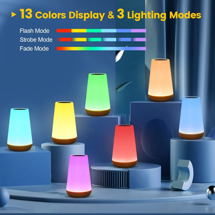 LED Touch Night Lamp – Dimmable & Portable