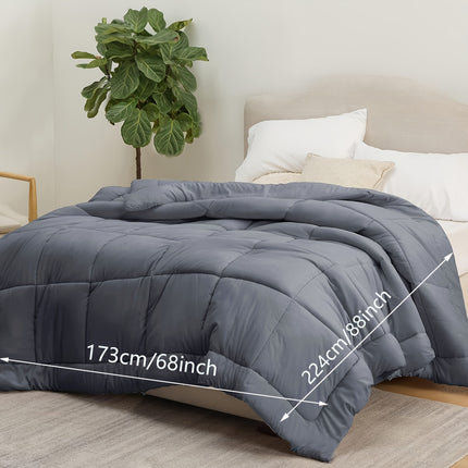 All-Season Soft & Cozy Quilted Comforter Insert