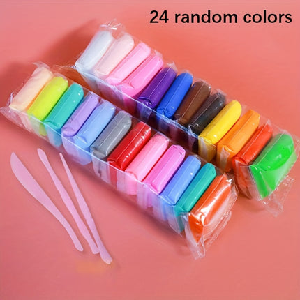 36-Color Air Dry Clay Craft Kit – Fun & Creative