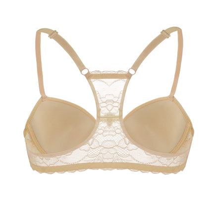 Lace Buckle Push-Up Bra