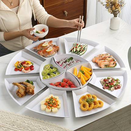 Elegant 8-Piece Serving Plate Set for Every Occasion!