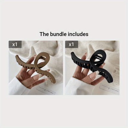 Premium Frosted Extra Large Hair Clip