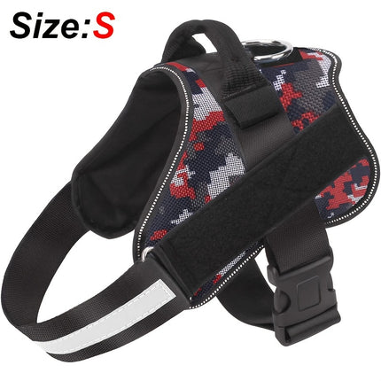 Reflective No-Pull Dog Harness with Easy-Grab Handle - Monti Bargains
