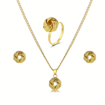 Vintage Boho Knot Jewelry Set
