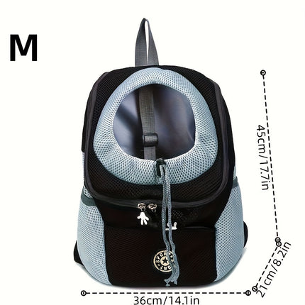 Breathable Dog Carrier Backpack for Travel & Adventuresrips - Monti Bargains
