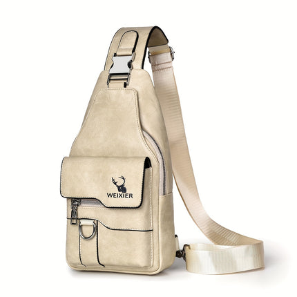 Waterproof Wear-Resistant Men's Crossbody Bag