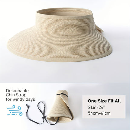 Wide Brim Sun Visor Hat
