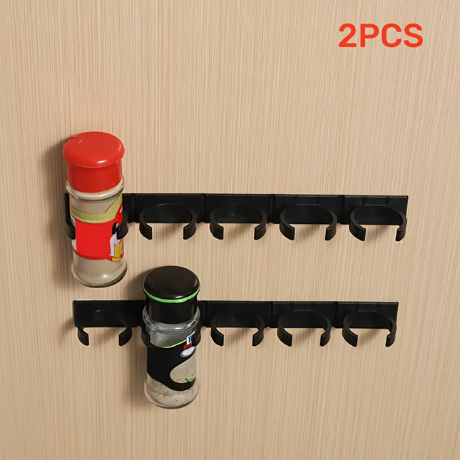 10-Piece No-Drill Spice Rack Set – Easy Install