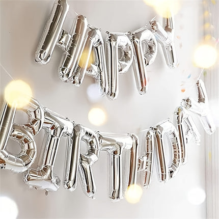 Customizable Foil Letter Balloon Banner