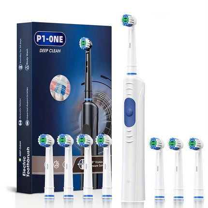 Rechargeable Electric Toothbrush - Smart Deep Cleaning for All