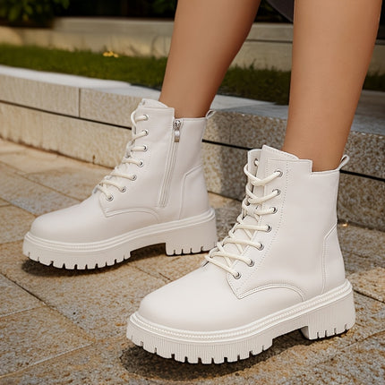 Korean Style Women's Platform Boots