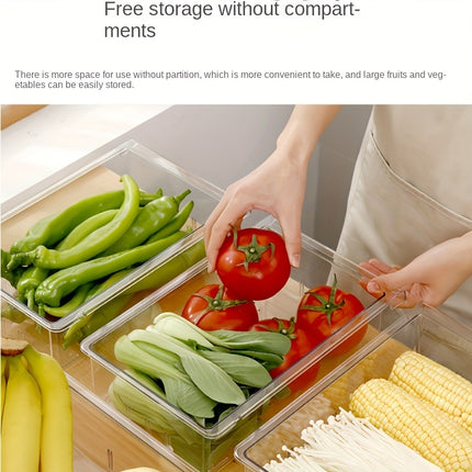 Transparent Refrigerator Hanging Storage Drawer Organizer