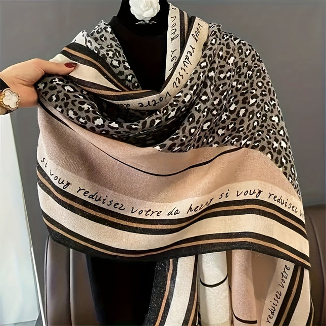 Bohemian Print Women's Winter Scarf