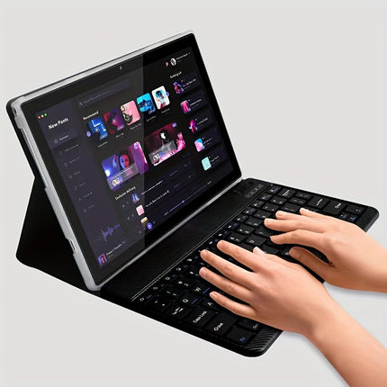 2-in-1 Android 14 Tablet with Keyboard & Stylus