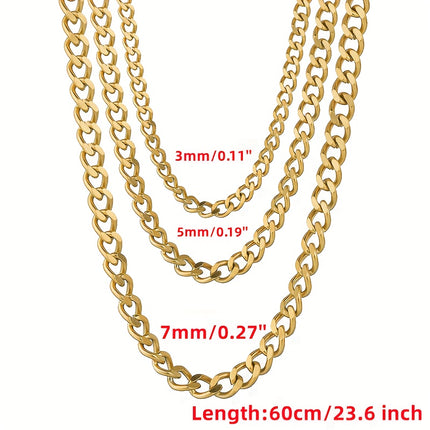 Men's Gold Cuban Link Chain