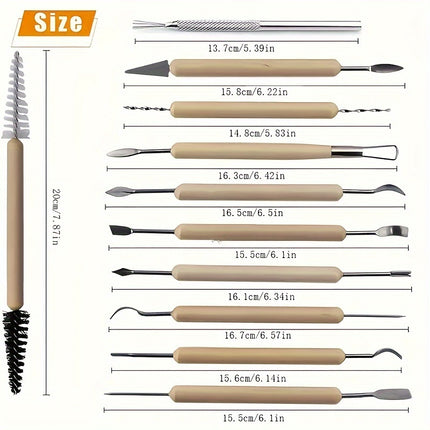 11pcs Clay Sculpting Tool Set