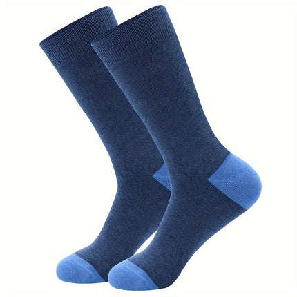 Plus Size Men's Stylish Crew Socks