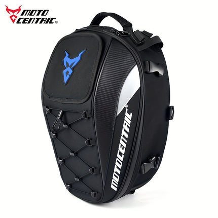 MOTOCENTRIC Waterproof 37L Motorcycle Tail Bag – High Capacity