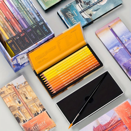 Marco Master Series Water Soluble Color Lead 60 Colors Gift Box