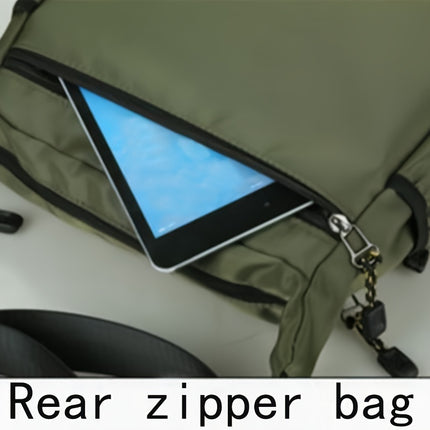 Waterproof Oxford Crossbody Bag