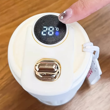 Smart Travel Mug with LED Temperature Display