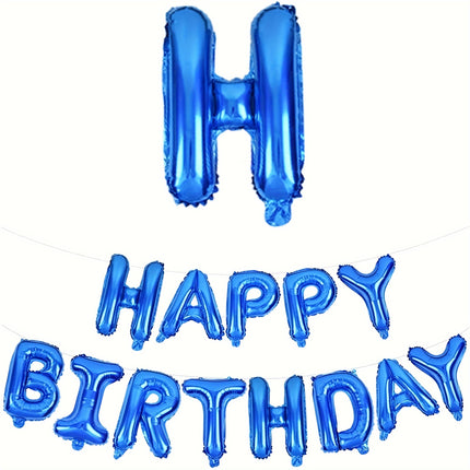 Customizable Foil Letter Balloon Banner