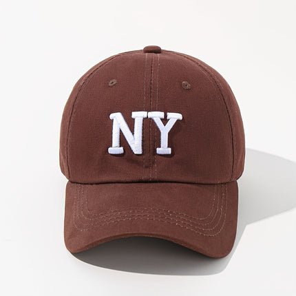 NY Embroidered Baseball Cap