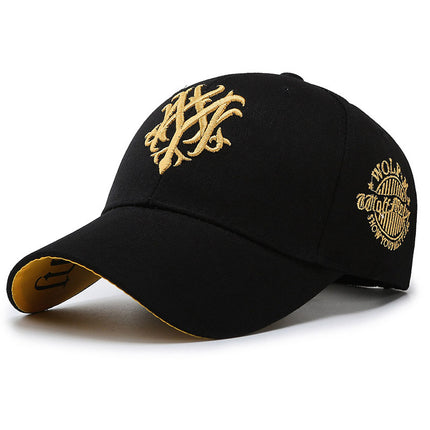 Embroidered Sunshade Baseball Cap
