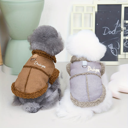 Cozy Velvet Vest for Dogs - Monti Bargains