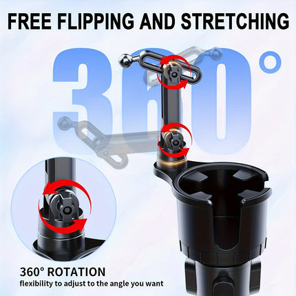 360° Rotatable Car Phone Mount with Memory Function
