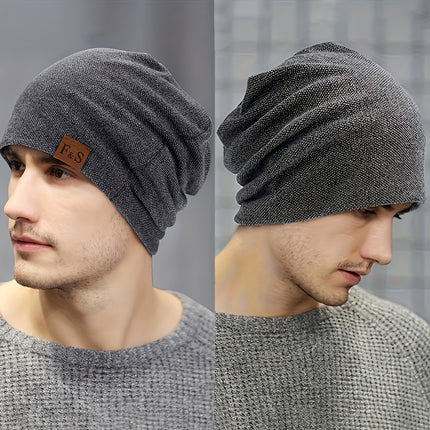 Men's Cotton Blend Beanie Hat